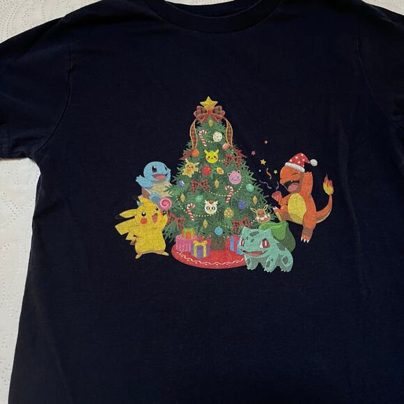 Pokemon Holiday Graphic Christmas Tree Tee - Picture 4 of 8